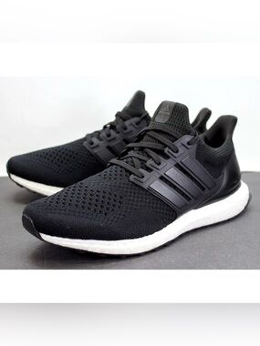Adidas Ultraboost Shoes Mens Size US 9.5 Black Running Athletic Sneakers HQ4201